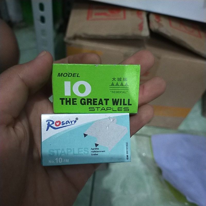 

isi staples alat tulis harga per pc