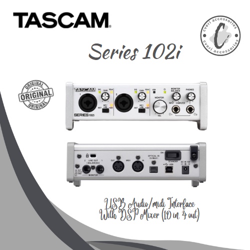 Tascam Series 102i Audio Interface Soundcard Audio Interface