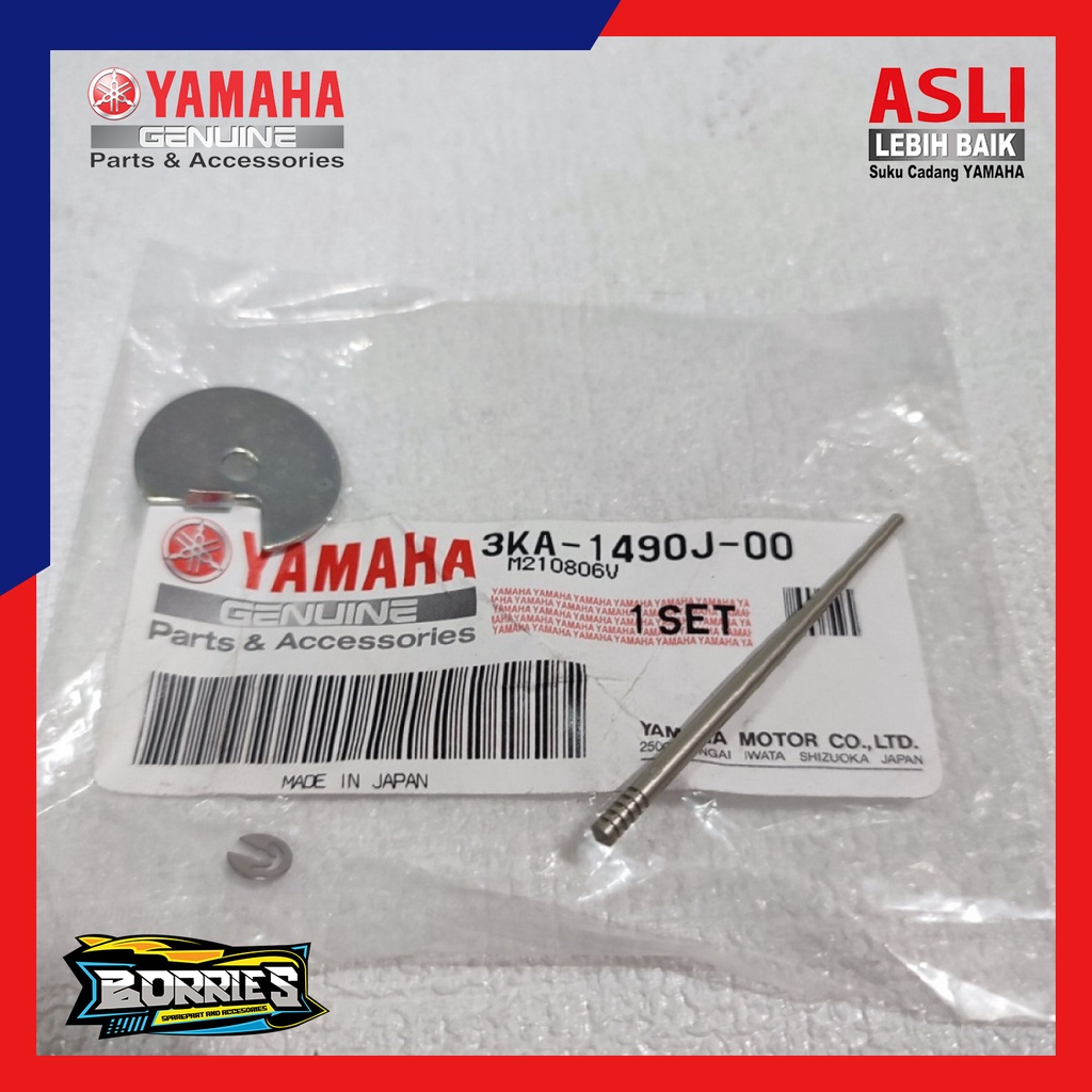 NEEDLE SET / JARUM SKEP KARBURATOR SET RX KING, RXS ASLI ORI ORIGINAL YAMAHA YGP 3KA-1490J-00