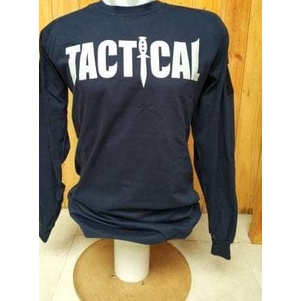kaos tactical combat shirt - Hitam, M