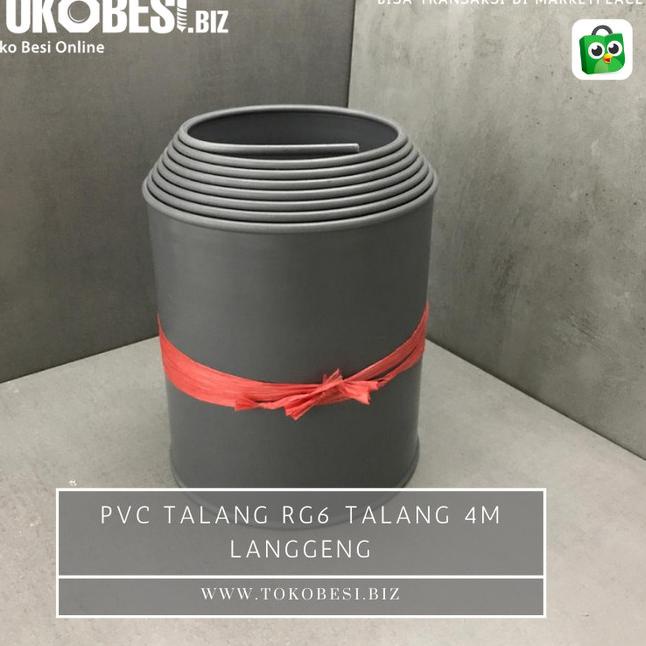 PVC Talang RG6 talang 4m Langgeng