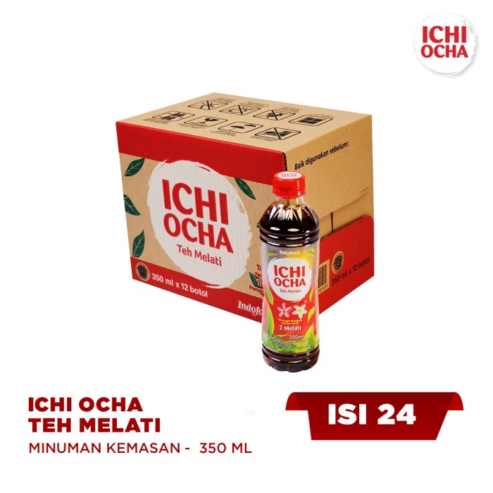 

TERMURAH 1 ctn - Ichi Ocha Teh Melati 350ml /TEH DIET/TEH PELANGSING/TEH HIJAU/TEH JATI CINA/TEH