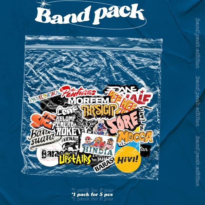 

HOT PRODUCT (BISA COD) STICKER PACK [INDONESIAN BAND EDITION] / STICKER AESTHETIC / STICKER RANDOM ISI 5 /STICKER METAL / STICKER POP / STICKER INDIE / STICKER BAND ❆ 851
