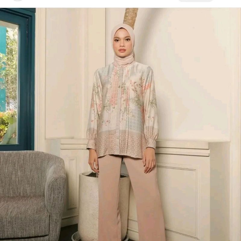 Etincelle Blouse Dusty Pink Size M  by Muda Official