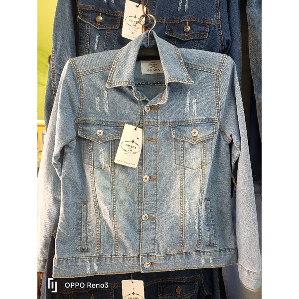 JAKET WANITA JEANS STRETCH RIPAD DISTRO