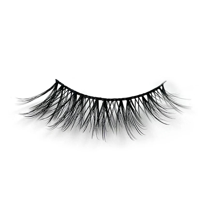 F127 - 4 PASANG 3D Eyelashes Extension Natural False Eyelashes Cross Long Winged Eyelash End Eye Elongated Big Eye Lashes