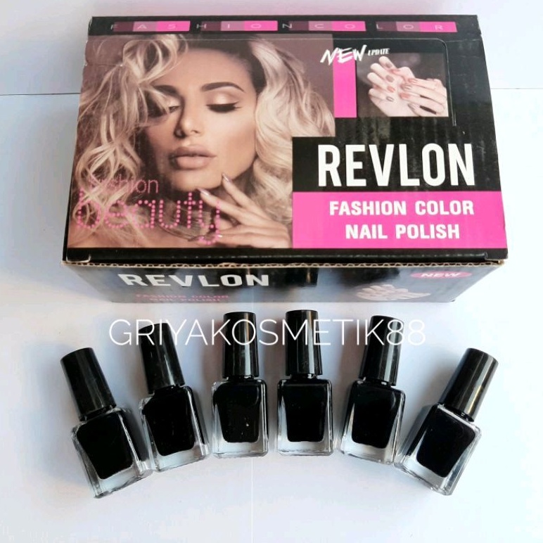 KUTEK REVLON HITAM ISI 24 PCS