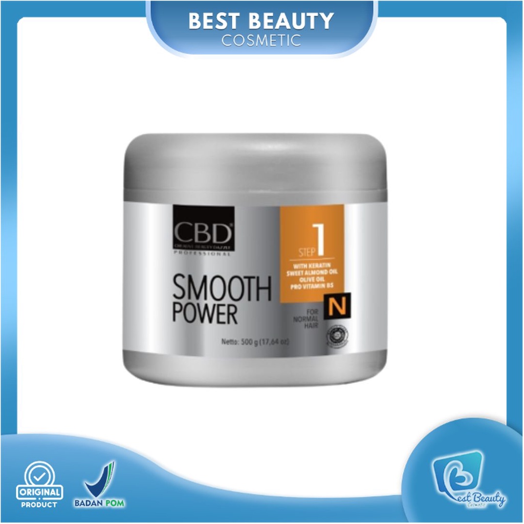 ★ BB ★ CBD Professional Smooth Power Step 1 N for Normal Hair 500gr