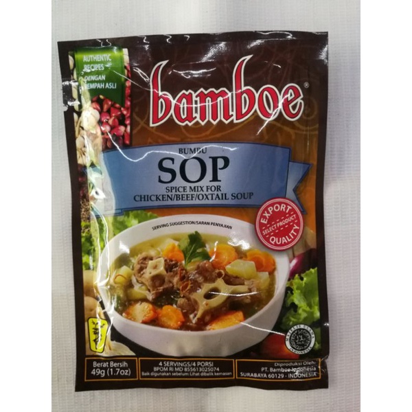 

Bumbu bamboe sop