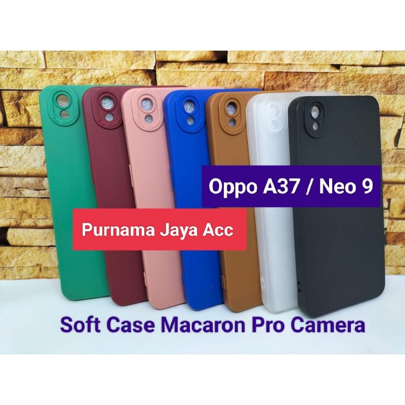 Soft Case OPPO A37 / NEO 9 Macaron Pro Camera Candy