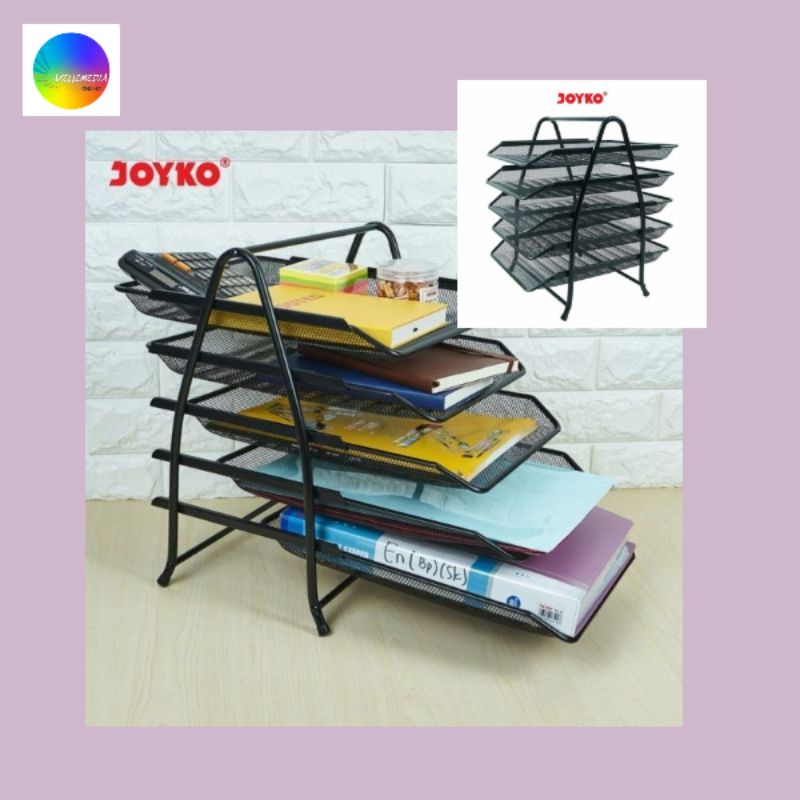 

Document Tray Besi 5 Tingkat DT 41 Joyko / Rak Dokument Kertas File 5 Susun DT-41(ORIGINAL PRODUK)