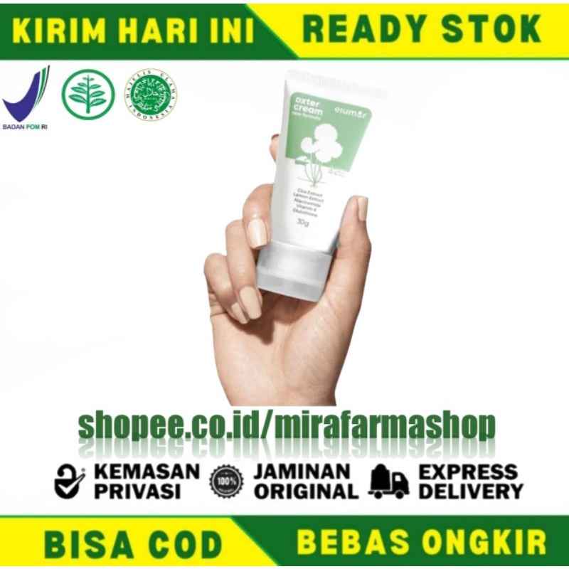 Elumor Oxter Cream Original Oxter White Pencerah / Pemutih Ketiak