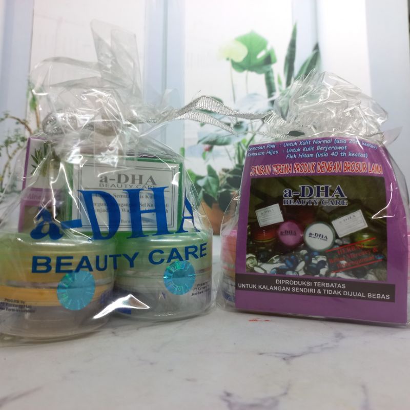 (ORI)PAKET DHA BEAUTY CARE HIJAU/PINK MDS ORIGINAL