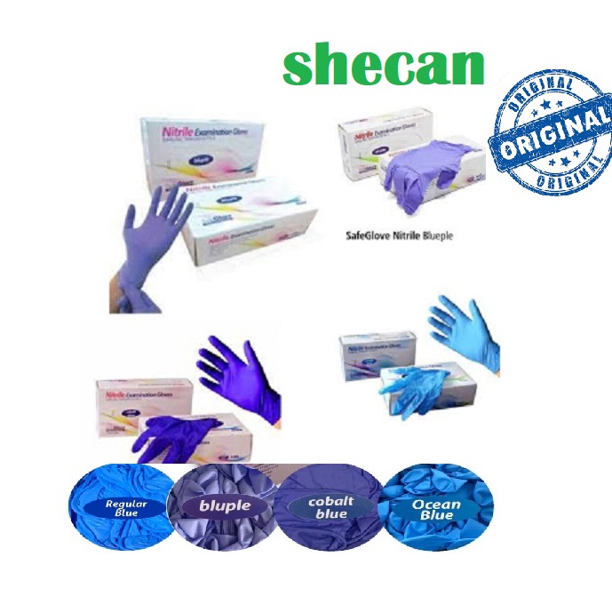 Sarung tangan Nitril /examination glove/ Sarung Tangan Medis Non powder