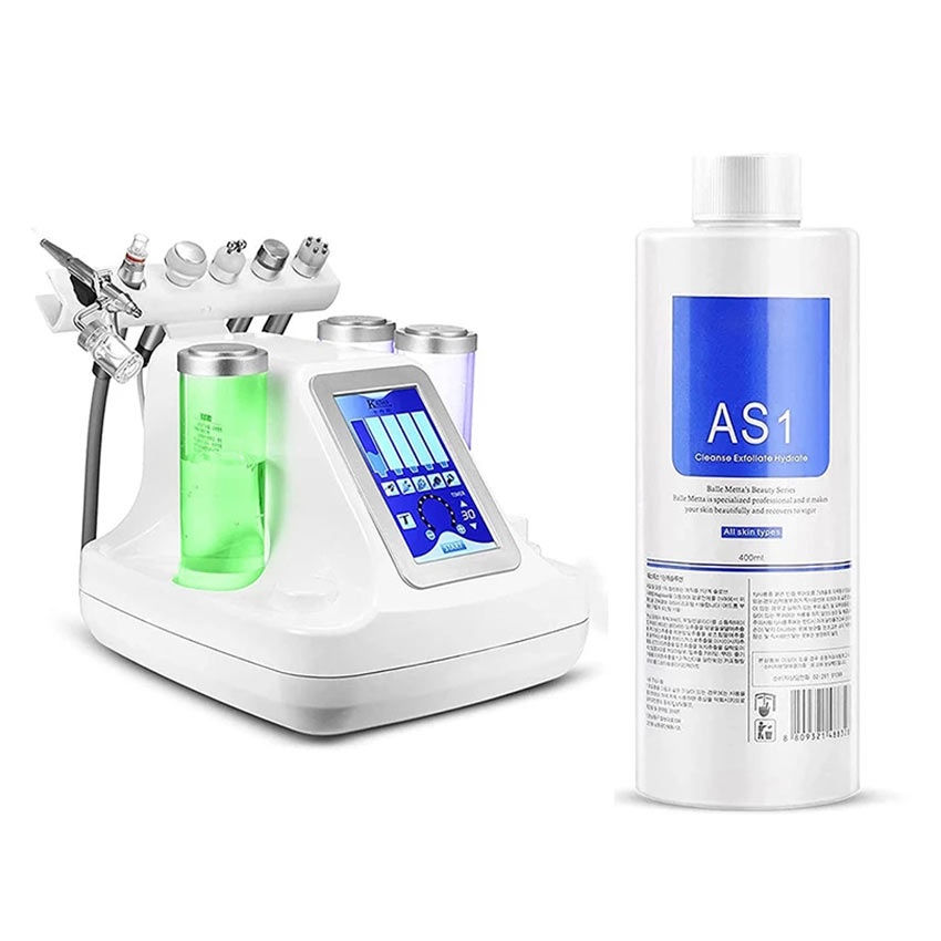 400ML Cairan Hydra Serum Hydra peel AS1 AO3 SA2 Oxygen spray Aqua Dermabrasion Serum Hydra Aqua Dermabrasion Oxygen Peel Hydro Aqua Peel Original 3Pcs