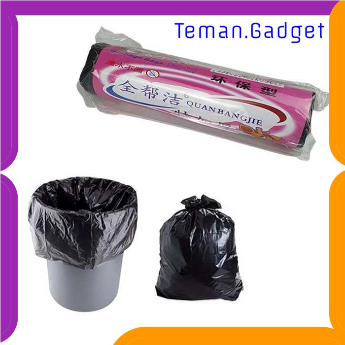 TG-TRV Quan Bangjie Kantong Plastik Sampah Disposable Trash 80x100cm - W33