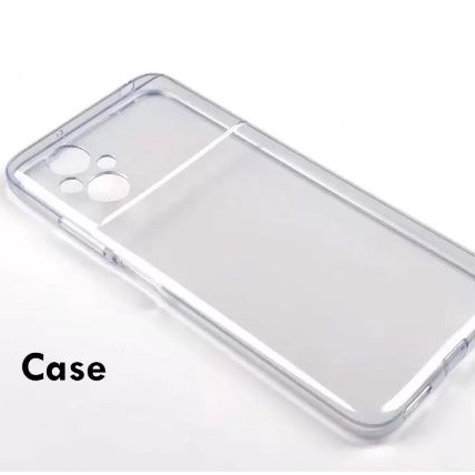 PROMO Case Xiaomi Poco M5 4G Ultrathin Cristal Clear HD Premium Softcase Free Tempered Glass Layar