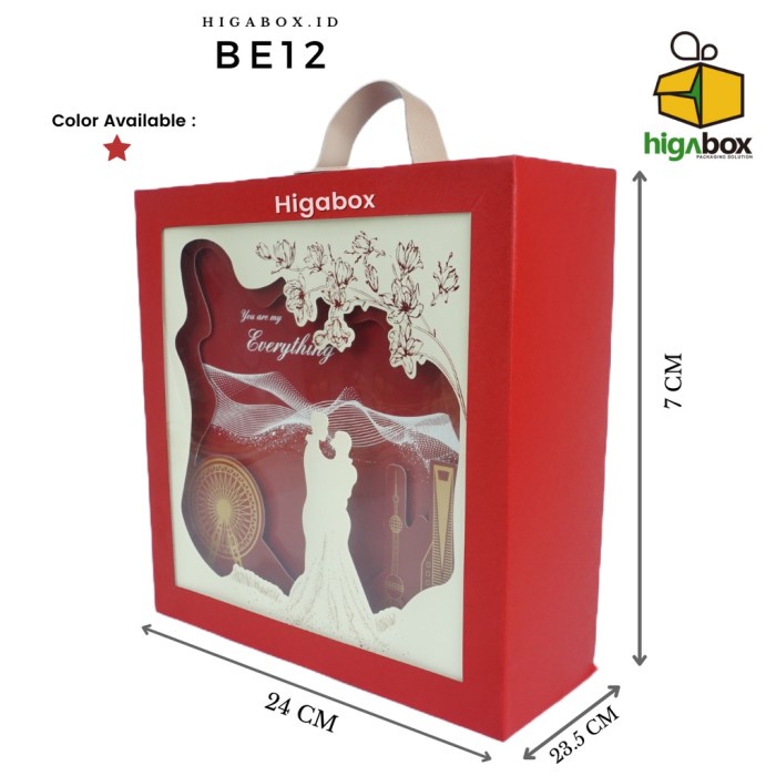 

\"\"\"\] Hardbox Motif 3D Souvenir Hampers Wedding I BE12