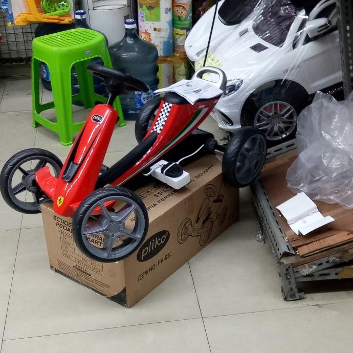 GOKART GOWES PLIKO FERARI MAINAN ANAK ANAK stock ada