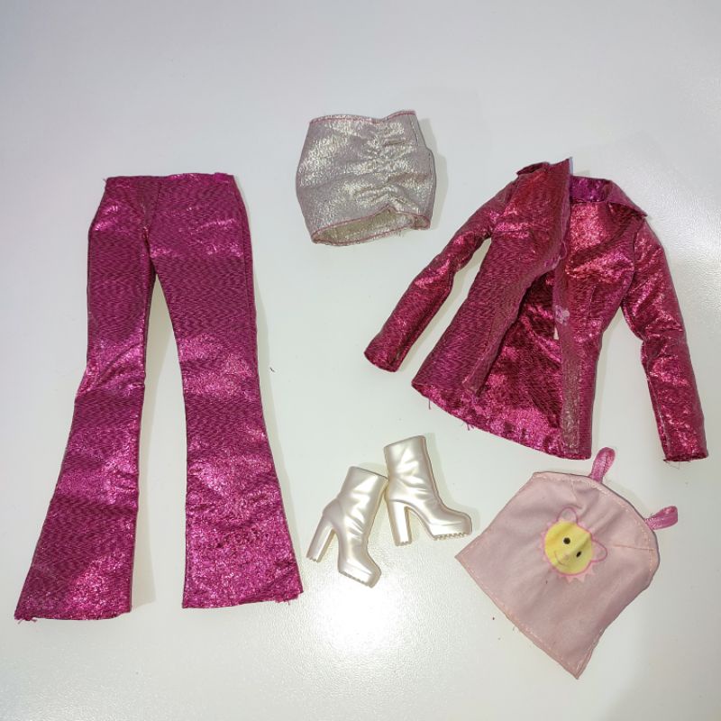 Baju vintage barbie take all boneka barbie