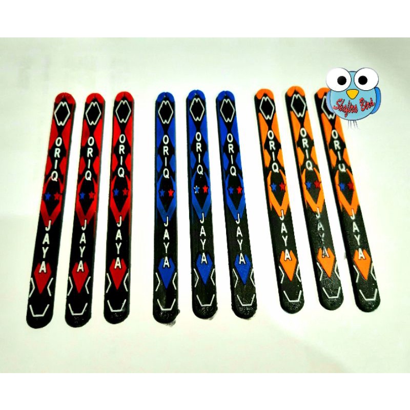 Klem tebok sangkar murai /love bird oriq jaya 1 set isi 3pcs