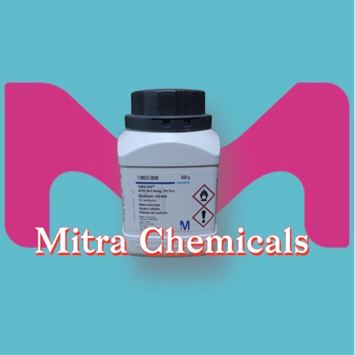 Jual SODIUM NITRATE FOR ANALYSIS MERCK 106537 SODIUM NITRAT Shopee