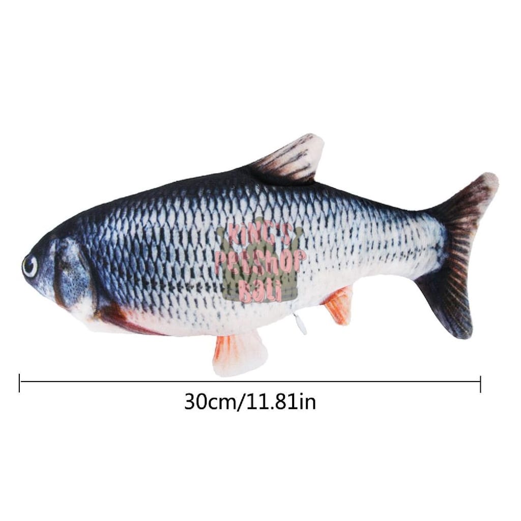 Cat Toy Fish 30Cm / Mainan Ikan / Mainan Kucing / Cat toy Fish / Ikan / Kucing