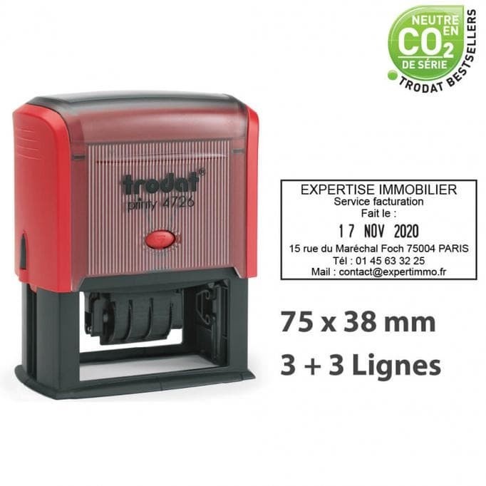 

Stempel Otomatis + Tanggal Trodat Printy 4726