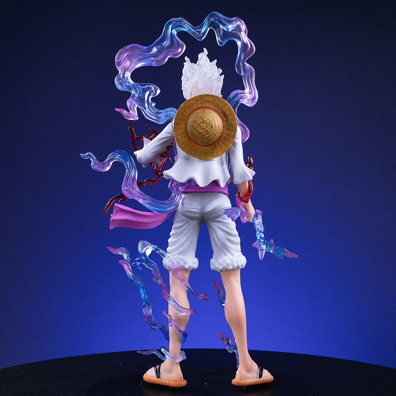 Mainan Action Figure Model Anime One Piece Luffy GEAR 5 Nika Sun God Ukuran 21CM Untuk Koleksi Anak