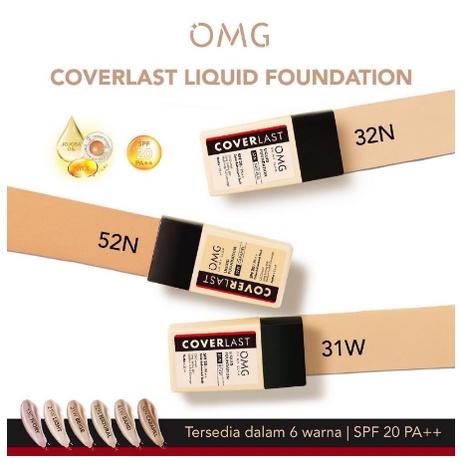 OMG / Oh My Glam Coverlast Liquid FOUNDATION