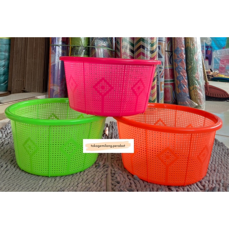 Bakul Jaring / Bakul Telor / Baskom Jaring / Wadah Serba Guna / Besek Besar