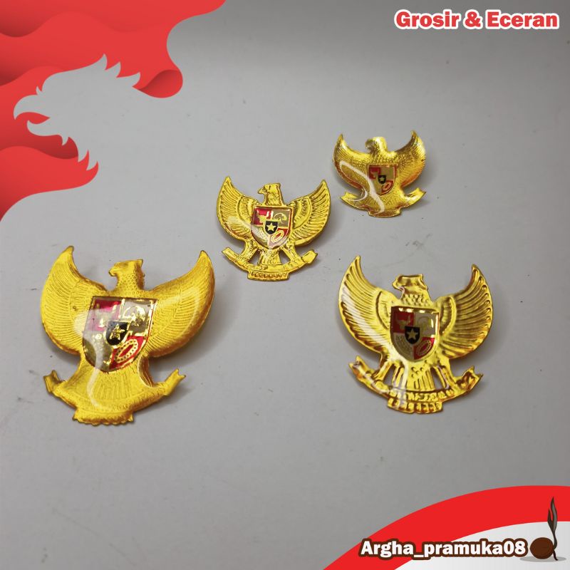 Pin Garuda Cor fiber Garuda satuan