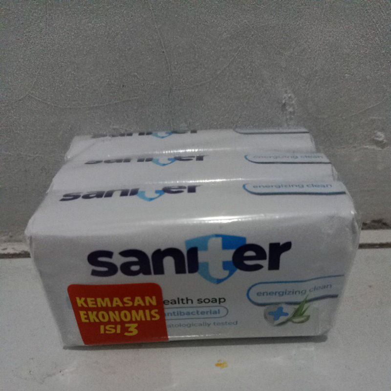 Sabun Batang Saniter kemasan ekonomis isi 3
