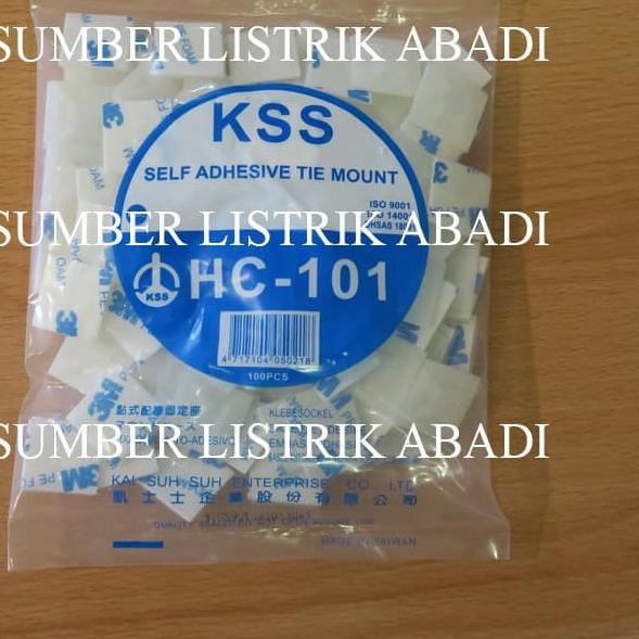 

KSS Self Adhesive Tie Mount HC-101 (PEREKAT 3M)