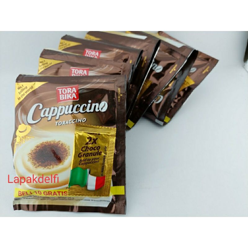 

Torabika Cappuccino Kopi Capucino kopi instan renceng isi 10 sachet