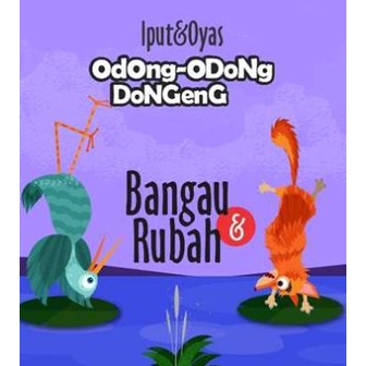 Buku Anak Boardbook Odong-Odong Dongeng: Bangau &amp; Rubah