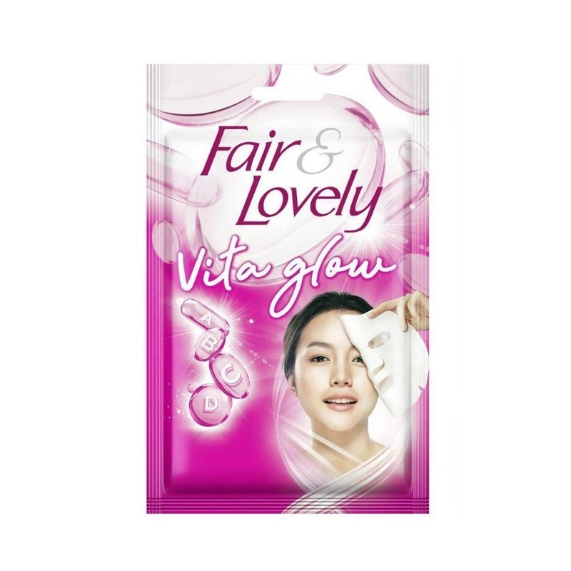 Fair &amp; Lovely Multivitamin Serum Sheet Mask/Glow &amp; Lovely Masker Serum -