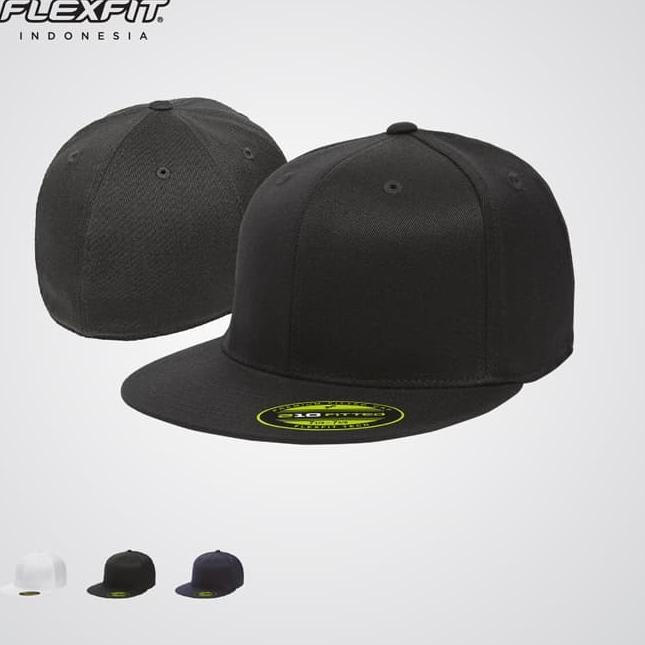 [ORIGINAL FLEXFIT] 6210 Premium 210 Fitted - Putih