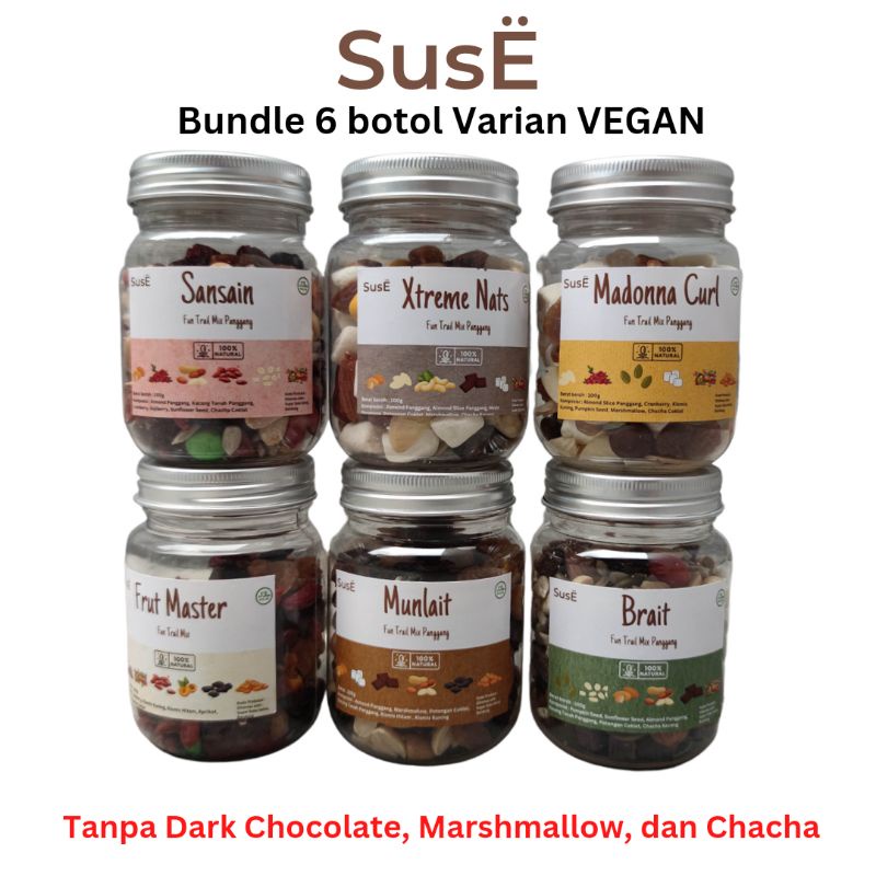 

SUSE Bundle VEGAN dapat 6 botol Paling Hemat VEGAN