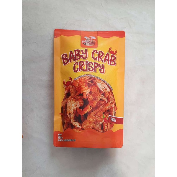 

BABY CRAB CRIPSY | BABY CRAB PEDAS 150 GRAM KEMASAN|Baby crab crispy seafood