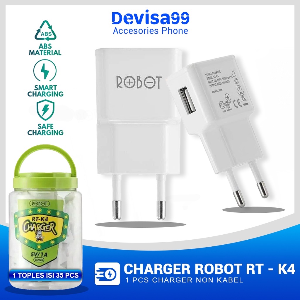 Charger Robot RT-K4 Original 5V 1A