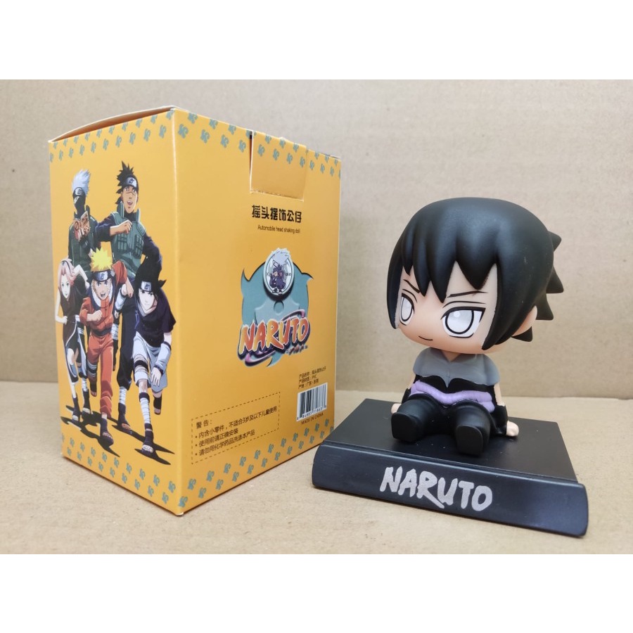 Pajangan Dashboard Mobil Figure Naruto Kakashi Anime Bobble head Kepala Goyang