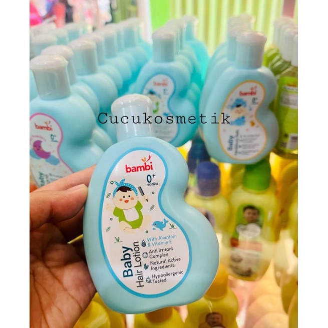 Jual Bambi Baby Hair Lotion 100ml | Shopee Indonesia