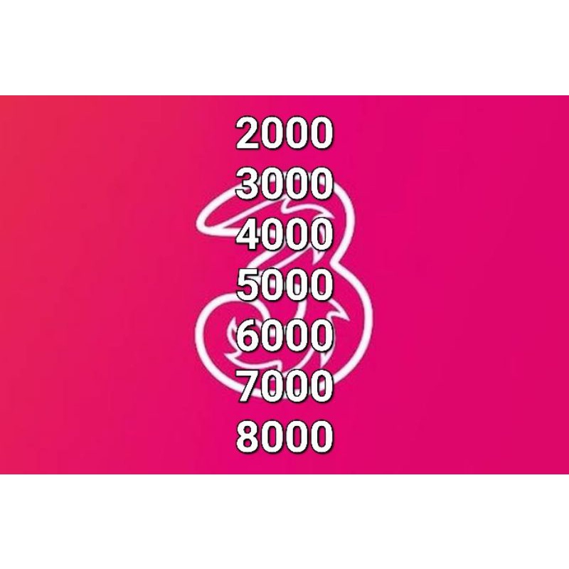 NOMOR CANTIK 3 THREE TRIPLE 000