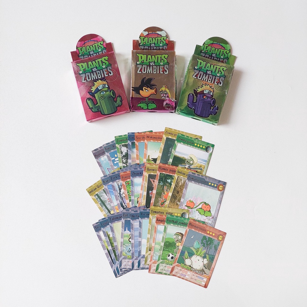 PZ001 – Kartu Koleksi Trading Card Mainan Anak Game Plant vs Zombie