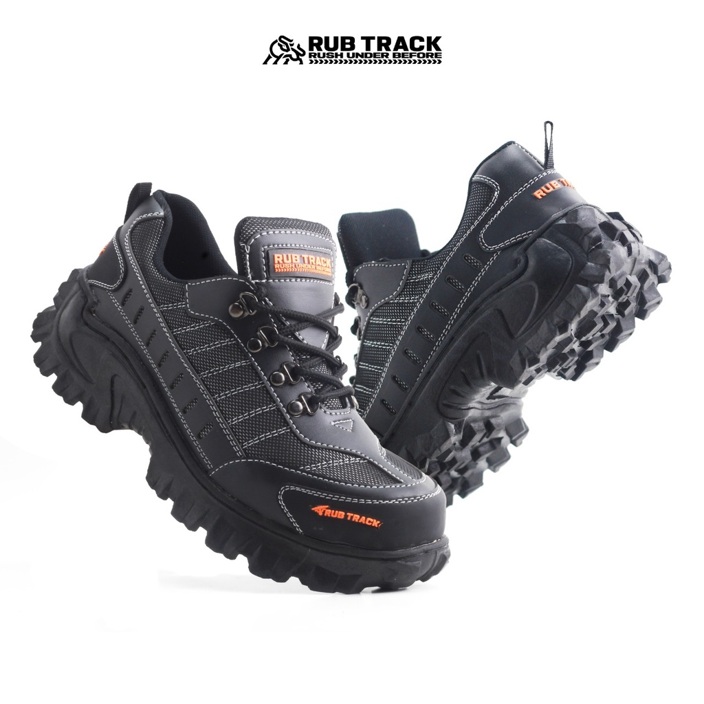 SEPATU SAFETY RUBICON INVADER SEPATU BOOTS PRIA SAFETY BOOTS UJUNG BESI TRACKING PROYEK KERJA TOURING SEPATU GUNUNG