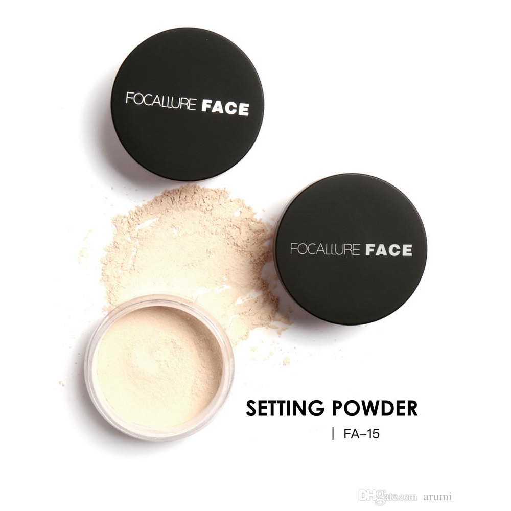 FOCALLURE FA15 Super Fine Loose Powder - 3 Colours Bedak Tabur | FA 15 Powder 3 Colours