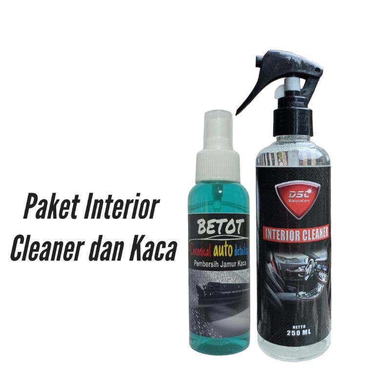 Paket interior cleaner pembersih jamur kaca