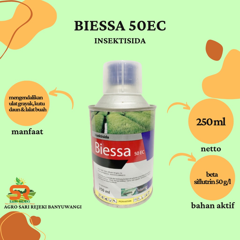 BIESSA 50EC 250ML INSEKTISIDA