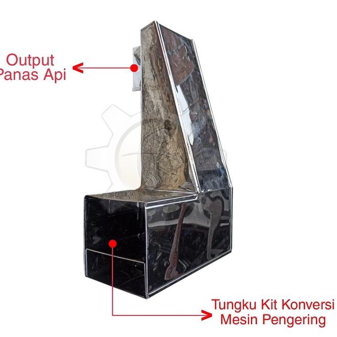 Box Kit Konversi Pengering Gas Stainless